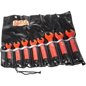 Bahco Ensemble de 8 clés fixes - Acier au chrome vanadium Bahco Ensemble de 8 clés fixes - Acier au chrome vanadium