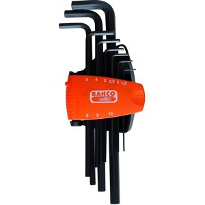 Bahco Long Hex Key Set - Precision Hardened Steel Bahco Long Hex Key Set - Precision Hardened Steel