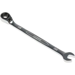 Bahco 1/4 Inch Ratchet Wrench - 15° Offset, 12-Point, Chrome Finish Bahco 1/4 Inch Ratchet Wrench - 15° Offset, 12-Point, Chrome Finish
