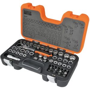Bahco Brand S530T 53 Piece Pass-Through Socket Set - 1/2in Drive Bahco Brand S530T 53 Piece Pass-Through Socket Set - 1/2in Drive