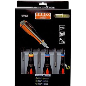Bahco - BE-9882TB ERGO Through Blade Screwdriver Set - 6 Piece Bahco - BE-9882TB ERGO Through Blade Screwdriver Set - 6 Piece