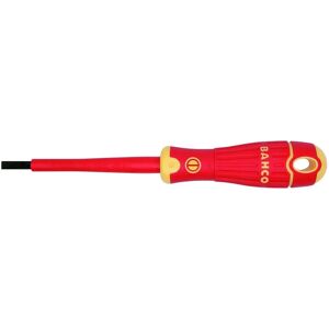 Bahco B196 Insulated Flat Head Screwdriver - 2.5x75mm Bahco B196 Insulated Flat Head Screwdriver - 2.5x75mm