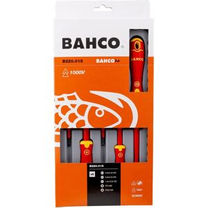 Bahco Insulated Screwdriver Set - 5 Piece VDE SL/PZ Bahco Insulated Screwdriver Set - 5 Piece VDE SL/PZ