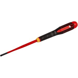 Bahco Bahco ERGO Slim VDE Insulated Slotted Screwdriver - 6.5x150mm Bahco Bahco ERGO Slim VDE Insulated Slotted Screwdriver - 6.5x150mm