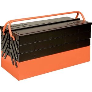 Bahco 1497MBF750 Heavy Steel Toolbox - 7 Compartments - 530x200x250mm - Tool Storage Bahco 1497MBF750 Heavy Steel Toolbox - 7 Compartments - 530x200x250mm - Tool Storage