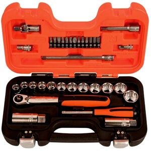 Bahco SL34 3/8in Drive Socket & Mech Set of 34 Metric - Socket & Mechanical Set Bahco SL34 3/8in Drive Socket & Mech Set of 34 Metric - Socket & Mechanical Set