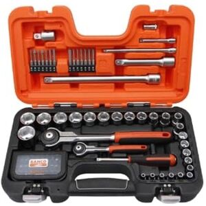 Bahco Orange SW79 Swivel Socket Set - 79 Piece, Metric Bahco Orange SW79 Swivel Socket Set - 79 Piece, Metric