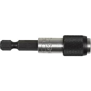 Bahco Magnetic Bit Holder - 60mm, Silver, Quick-release, Model KM653-QR-1P Bahco Magnetic Bit Holder - 60mm, Silver, Quick-release, Model KM653-QR-1P