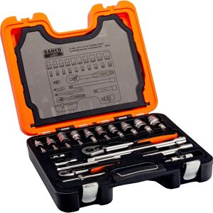 Bahco S410 Impact socket- og fastnøgle sæt - 41 dele Bahco S410 Impact socket- og fastnøgle sæt - 41 dele