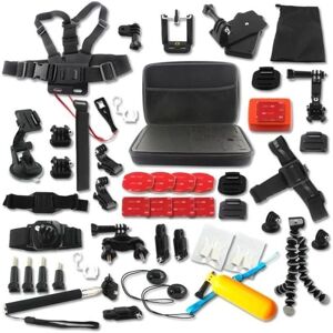 INF Kit d'accessoires pour GoPro Hero - 50 pièces - Caméra d'action - Publicité INF Kit d'accessoires pour GoPro Hero - 50 pièces - Caméra d'action - Publicité