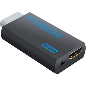 INF Nintendo Wii zu HDMI Adapter - Full HD 1080p - Schwarz INF Nintendo Wii zu HDMI Adapter - Full HD 1080p - Schwarz