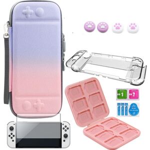 INF Switch OLED etui med tilbehør - 8 dele INF Switch OLED etui med tilbehør - 8 dele