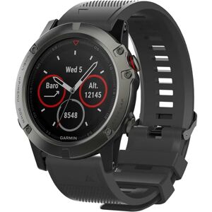 Pulseira de relógio INF Garmin Fenix 5 Plus - Preto Pulseira de relógio INF Garmin Fenix 5 Plus - Preto
