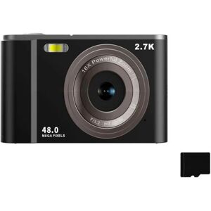 INF Appareil Photo Numérique 2.7K 48MP - Zoom 16x - Carte 32GB - Appareil Photo Numérique - Publicité INF Appareil Photo Numérique 2.7K 48MP - Zoom 16x - Carte 32GB - Appareil Photo Numérique - Publicité