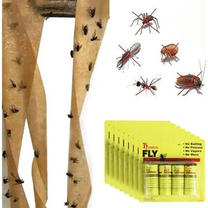INF Piège à Mouches Rouleau de Papier 16 pièces INF Piège à Mouches Rouleau de Papier 16 pièces
