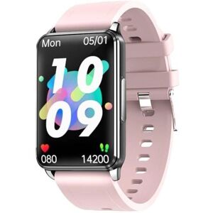 Montre connectée INF avec ECG, pouls, oxygène sanguin rose - Montre connectée - Publicité Montre connectée INF avec ECG, pouls, oxygène sanguin rose - Montre connectée - Publicité