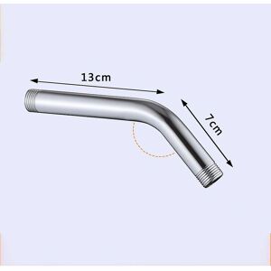 Tube d'extension pour douche pluie - Montage mural - Argent Tube d'extension pour douche pluie - Montage mural - Argent
