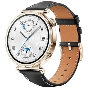 INF Nahkainen ranneke Huawei Watch GT5 - 18MM Musta + Kulta INF Nahkainen ranneke Huawei Watch GT5 - 18MM Musta + Kulta