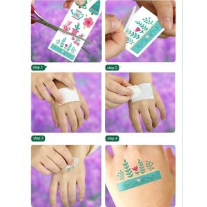 Autocollants de Tatouages Temporaires Imperméables INF - Tigre 14 pièces - Publicité Autocollants de Tatouages Temporaires Imperméables INF - Tigre 14 pièces - Publicité