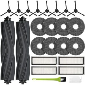 INF erstatningssett for L10s Ultra støvsuger - hoved- og sidesbørster, filtre, kluter INF erstatningssett for L10s Ultra støvsuger - hoved- og sidesbørster, filtre, kluter