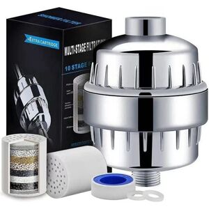 INF Sølv Bruserfilter - 10-25 Trins Filtreringssystem - Bruserfilter til Hårdt Vand INF Sølv Bruserfilter - 10-25 Trins Filtreringssystem - Bruserfilter til Hårdt Vand