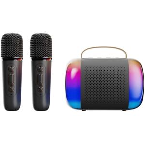 INF Y5 Machine de Karaoke à Deux Microphones - Système Bluetooth avec Haut-Parleur - Publicité INF Y5 Machine de Karaoke à Deux Microphones - Système Bluetooth avec Haut-Parleur - Publicité