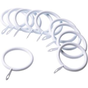 Jotex RINGIS Steel Curtain Rings - White Set of 10 Jotex RINGIS Steel Curtain Rings - White Set of 10