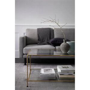 Ellos Miss 120x60 cm - Metal & Glas Sofabord Ellos Miss 120x60 cm - Metal & Glas Sofabord