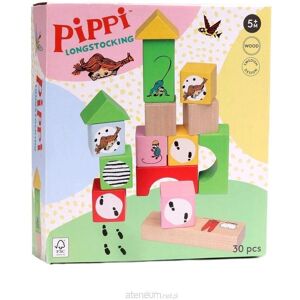 Micki Pippi Blocs en Bois - Pippi Longstocking - 30 pièces - Publicité Micki Pippi Blocs en Bois - Pippi Longstocking - 30 pièces - Publicité