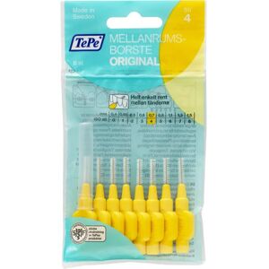 TePe Interdental Brush 0.7 mm Yellow - 8 pcs TePe Interdental Brush 0.7 mm Yellow - 8 pcs