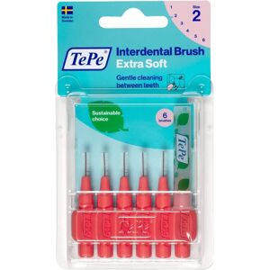 TePe Interdentale Borstel Extra Zacht - 0,5mm, 6 stuks - Mondhygiëne TePe Interdentale Borstel Extra Zacht - 0,5mm, 6 stuks - Mondhygiëne