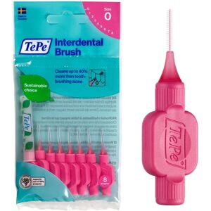 TePe Original Interdentalbürsten - Rosa, 0,4 mm, ISO 0, Packung mit 8 TePe Original Interdentalbürsten - Rosa, 0,4 mm, ISO 0, Packung mit 8