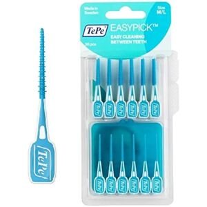 TePe EasyPick Blue Medium-Large Toothpicks - Interdental Cleaning TePe EasyPick Blue Medium-Large Toothpicks - Interdental Cleaning
