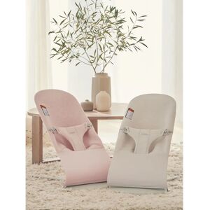 Babybjorn Bouncer Bliss Frame light grey Jersey 3D - light beige Babybjorn Bouncer Bliss Frame light grey Jersey 3D - light beige