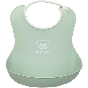 BABYBJÖRN Baby Bib - Powder green - Waterproof, Adjustable BABYBJÖRN Baby Bib - Powder green - Waterproof, Adjustable