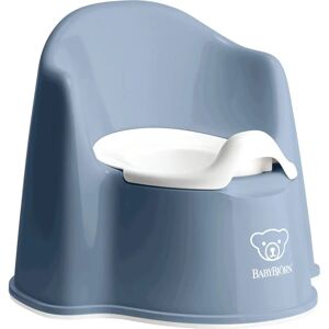 BabyBjorn Modèle 055269 Potty - Bleu et Blanc Ergonomique - Publicité BabyBjorn Modèle 055269 Potty - Bleu et Blanc Ergonomique - Publicité