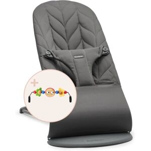 BabyBjörn Bliss Woven Bundle - Babywippe + Spielzeug - Anthrazit BabyBjörn Bliss Woven Bundle - Babywippe + Spielzeug - Anthrazit