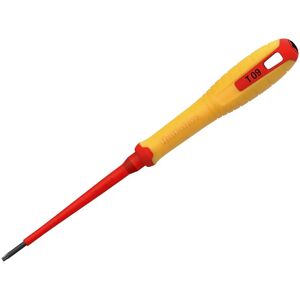 Hultafors T09 x 100mm VDE Screwdriver - Professional Insulated Torx Hultafors T09 x 100mm VDE Screwdriver - Professional Insulated Torx