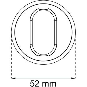 Habo universal mässing cylinderram - Utomhusbruk Habo universal mässing cylinderram - Utomhusbruk