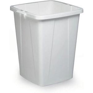 Durable Durabin 90L Waste Bin - Rectangular, White, Food-Grade Durable Durabin 90L Waste Bin - Rectangular, White, Food-Grade