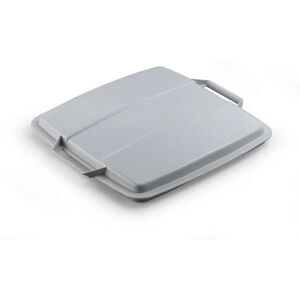 Durable Grey 90L Trash Can Lid - Trash Can Accessory Durable Grey 90L Trash Can Lid - Trash Can Accessory