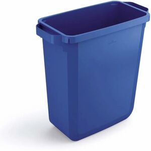 Durable Durable 60L Blue Rectangular Trash Bin Durable Durable 60L Blue Rectangular Trash Bin