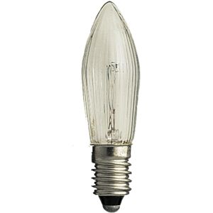 Konstsmide 1074-030 Reservlampa - 3W E10 Genomskinlig Konstsmide 1074-030 Reservlampa - 3W E10 Genomskinlig