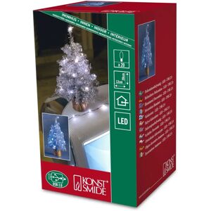 Árbol de Navidad Plateado con 20 luces LED - Árbol de Navidad Árbol de Navidad Plateado con 20 luces LED - Árbol de Navidad