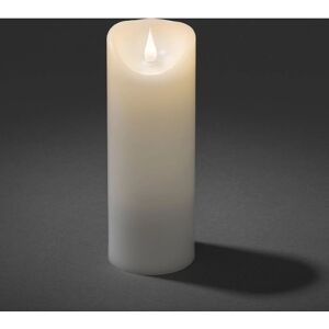 Vela LED Konstsmide 1833-100 - Cera Blanca con Temporizador Vela LED Konstsmide 1833-100 - Cera Blanca con Temporizador