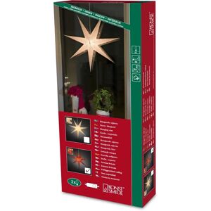 Konstsmide 2990-520 Estrella de Navidad LED roja - Luz navideña Konstsmide 2990-520 Estrella de Navidad LED roja - Luz navideña