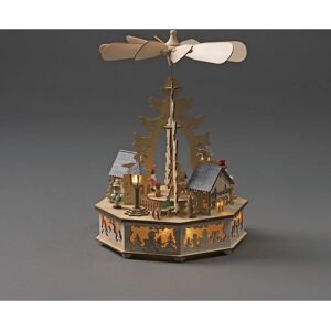 Konstsmide 3220-100 Träpyramid LED Dekoration - Belysningsdekoration Konstsmide 3220-100 Träpyramid LED Dekoration - Belysningsdekoration