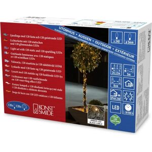 Konstsmide 3642-810 LED řetěz s jantarovými LED - Venkovní dekorace Konstsmide 3642-810 LED řetěz s jantarovými LED - Venkovní dekorace