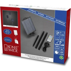 Konstsmide 3776-000 Schwarze verstellbare Solarleuchte mit Dämmerungssensor - Beleuchtungsdekoration Konstsmide 3776-000 Schwarze verstellbare Solarleuchte mit Dämmerungssensor - Beleuchtungsdekoration