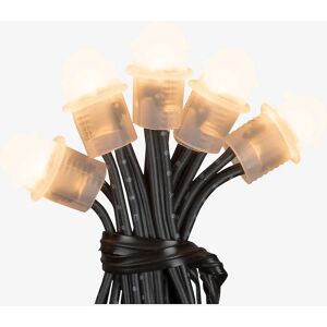 Konstsmide - Lyssæt 200 ravfarvede LED 1990cm - Sort - Lyslenker Konstsmide - Lyssæt 200 ravfarvede LED 1990cm - Sort - Lyslenker